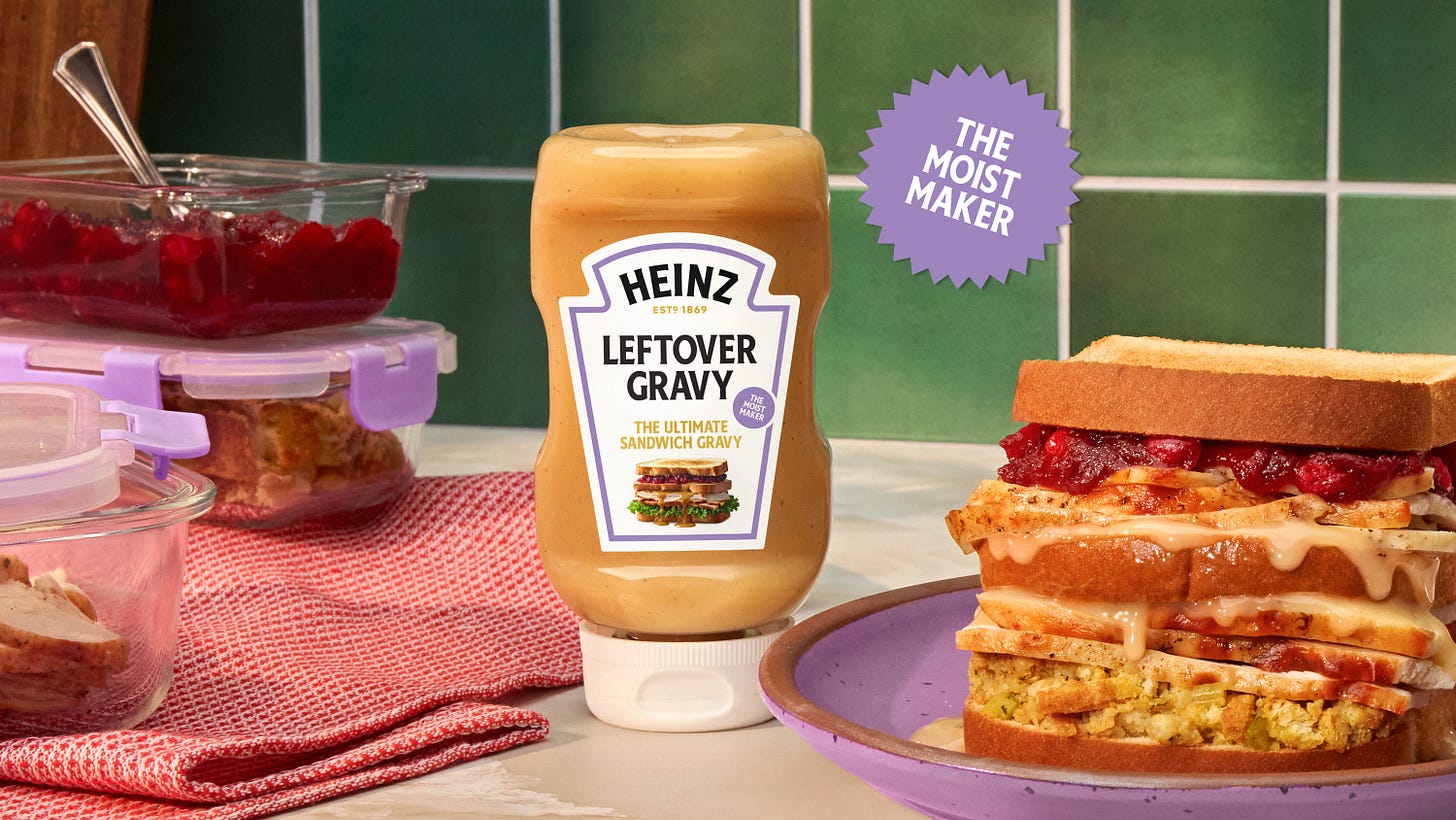 HEINZ reinvents Thanksgiving with HEINZ Leftover Gravy