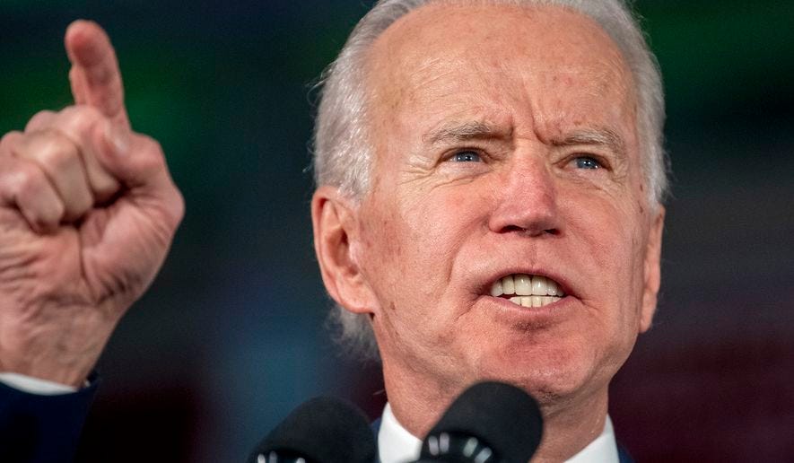 Joe Biden: Bernie Sanders winning nomination would make electing ... Joe Biden: Bernie Sanders winning nomination would make electing ...