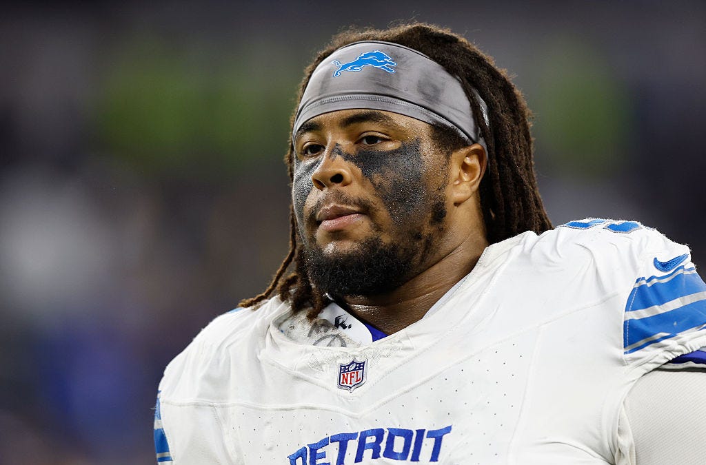 Tyleik Williams gains Lions' trust through accountability with weight management