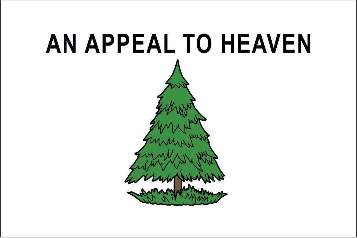 An Appeal To Heaven Flag - 1775 | First National Flag | Historical ...
