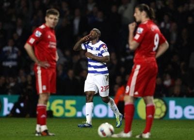 Gerrard and Carroll vs QPR