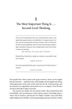 The Intellectual Edge (@theintellectualedge): "The Most Important Thing ...