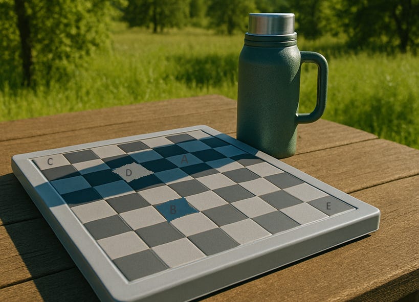 edited real thought experiment photograph