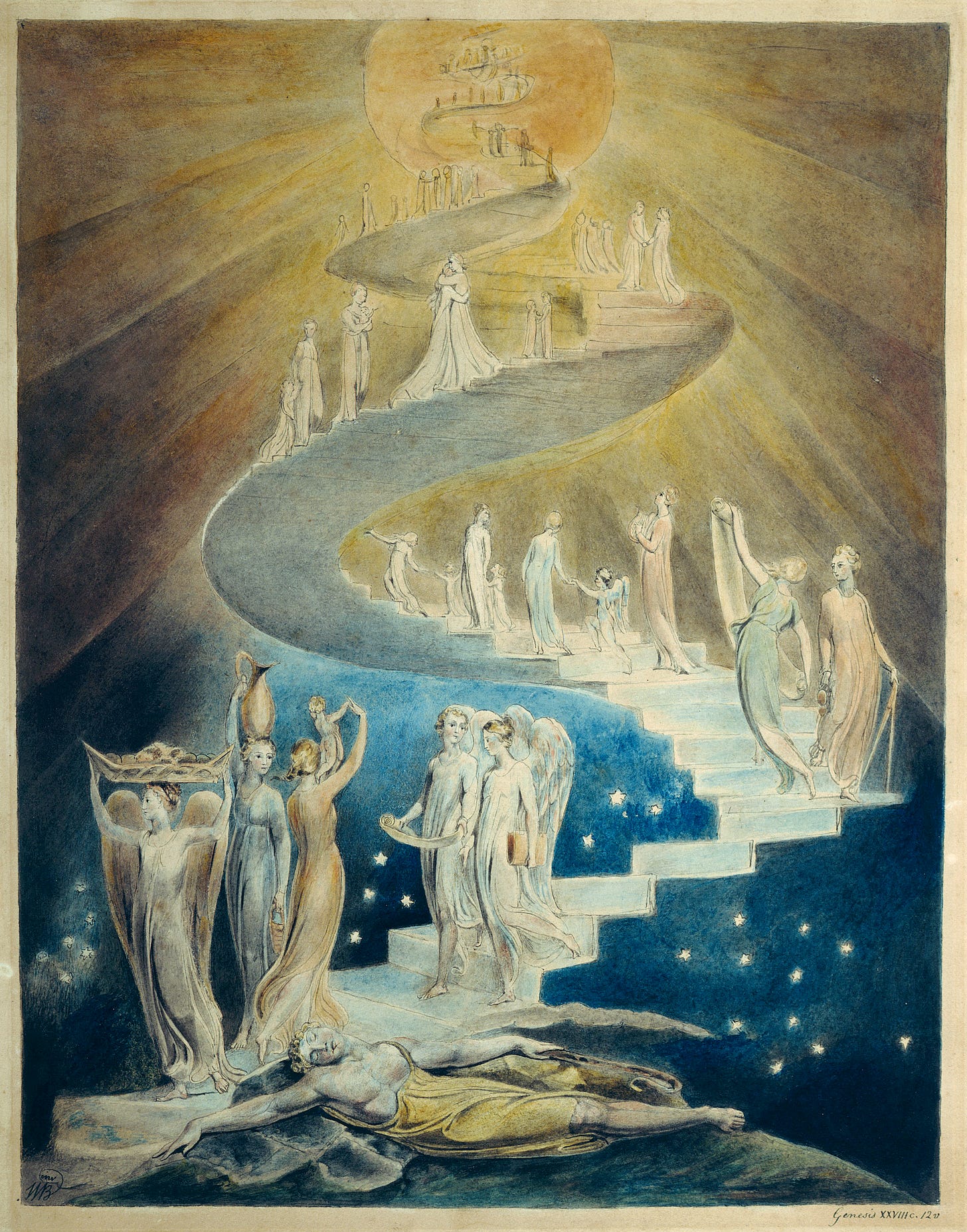 William Blake, Jacob's Ladder