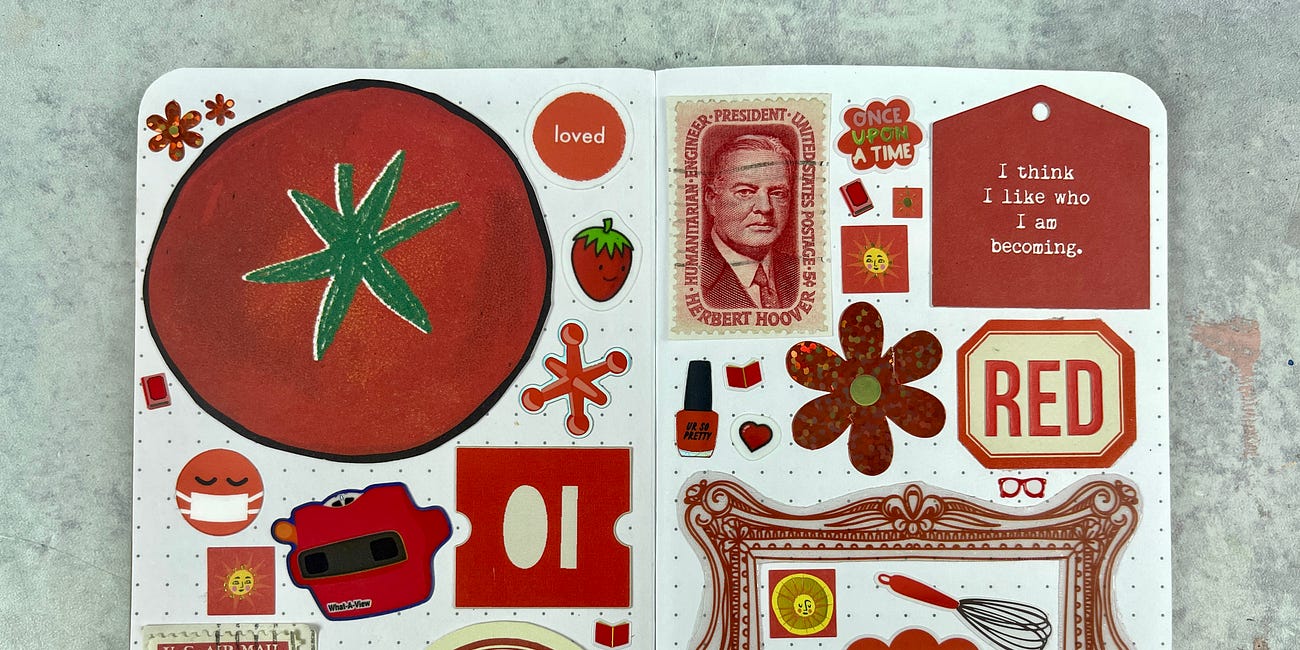 Monochromatic Collage