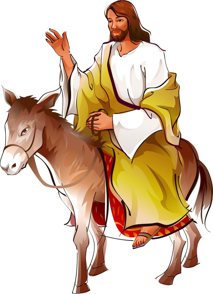 Jesus Christ sitting on donkey god posters christian religious jesus  poster(no need of tape,size:12x18 inch) Paper Print - Religious posters in  India - Buy art, film, design, movie, music, nature and educational