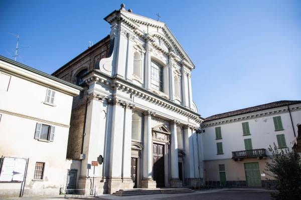 La Chiesa di San Benedetto a Crema (Cr), il luogo scelto da Nicoletta per il suo ritratto per il progetto “Donne di Crema” (C)Monica Monimix Antonelli