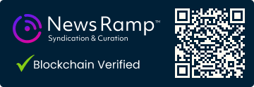 Blockchain Registration, Verification & Enhancement provided by NewsRamp™ Blockchain Registration, Verification & Enhancement provided by NewsRamp™