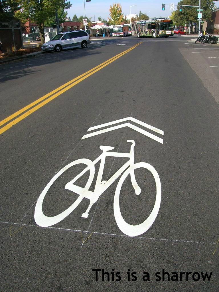 Sharrows, Bike Lanes, and Protected Bike Lanes – What's the difference? -  Bike Cleveland