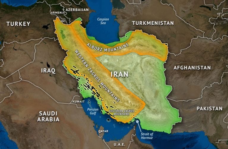 Iran's Geographic Challenge