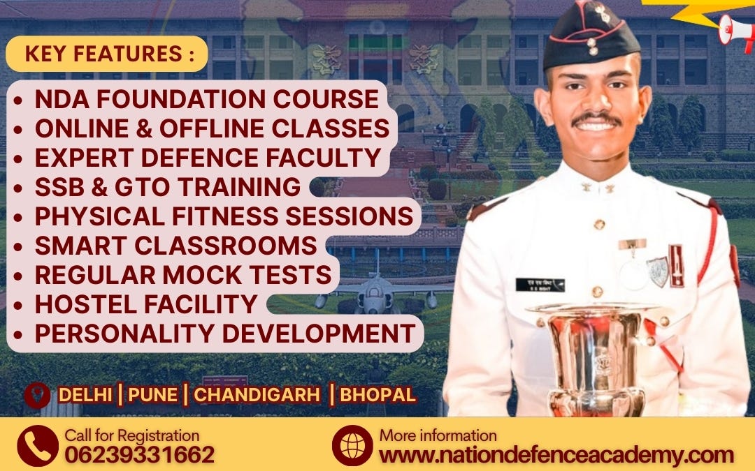 Comprehensive NDA Coaching in Chandigarh with Expert Faculty and Proven Selection Strategies