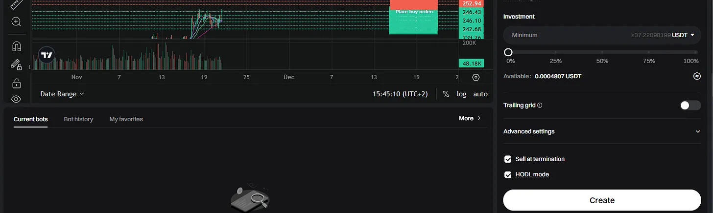 required investment amount