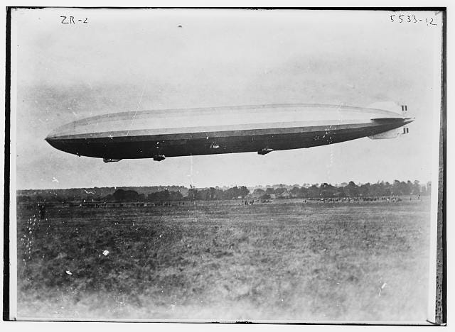 Zeppelin R 38 A Very Big Announcement - The Genealogian