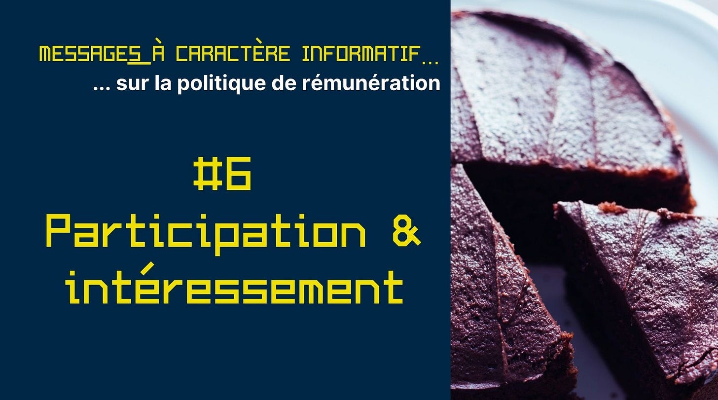 Participation et intéressement : différences et communication interne