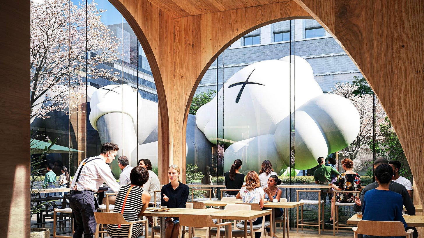 有楽町パークの完成予想図