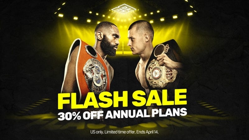 Image: DAZN Flash Sale: A Year of Boxing for Just $0.85 Per Fight – Offer Ends April 14!