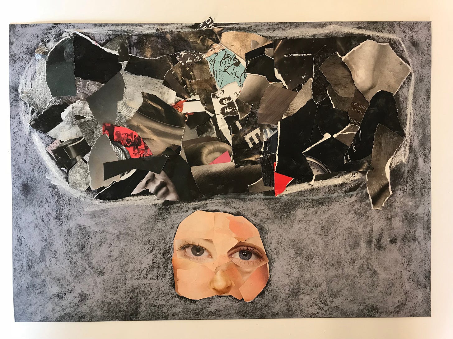 Dangers of the Internet collage by UWC students