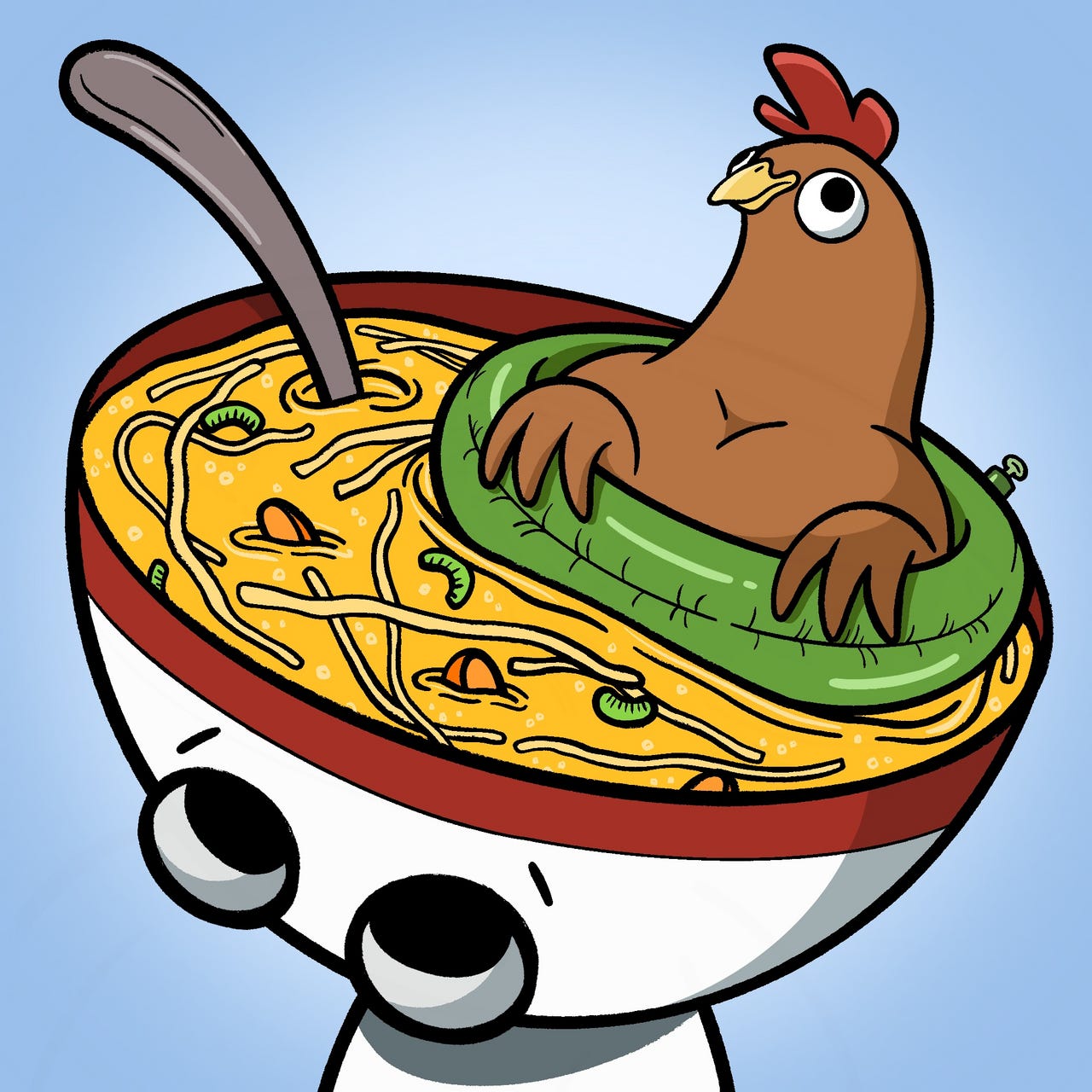 Chicken Noodle Noggin