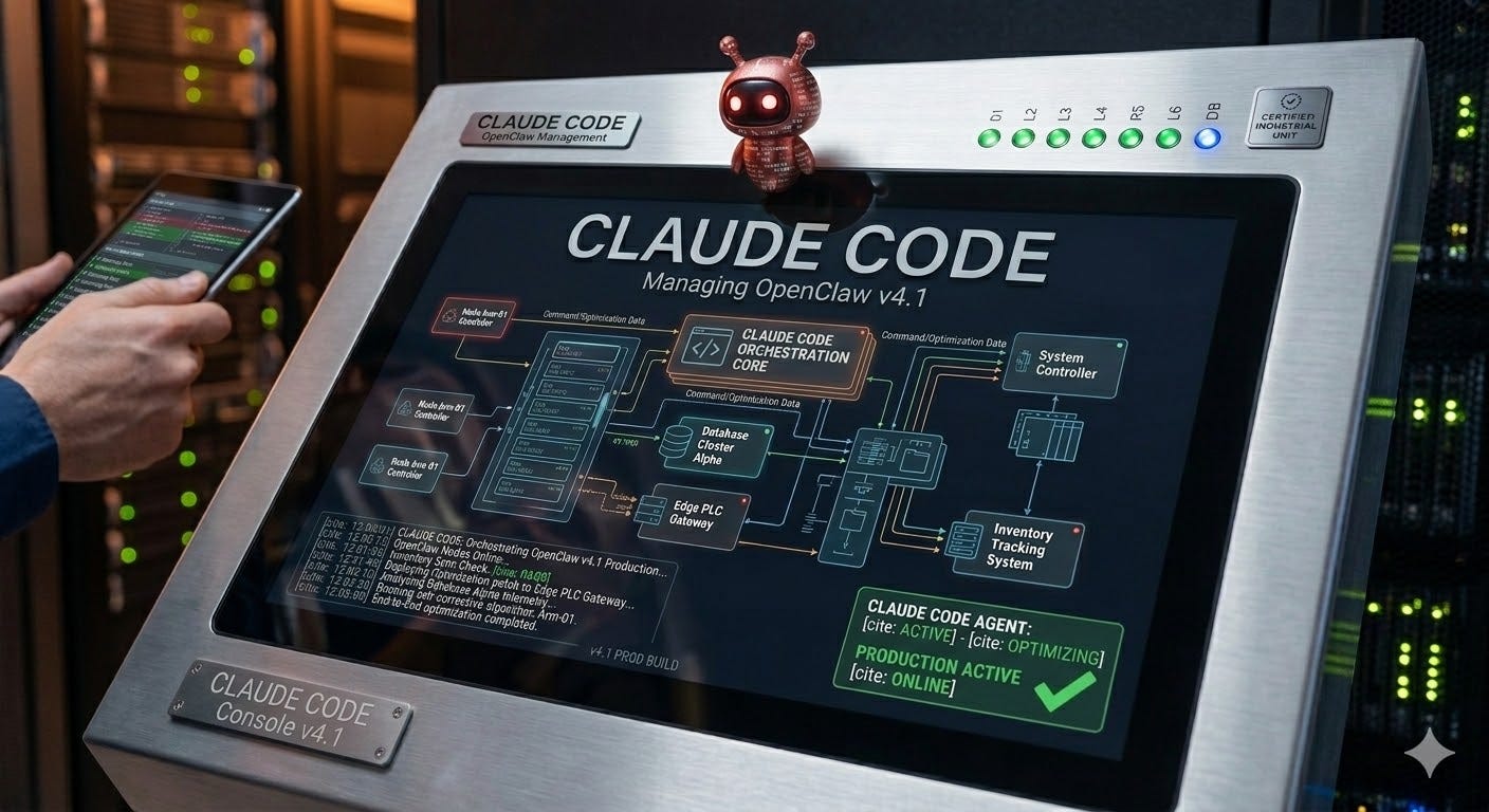 Managing OpenClaw with Claude Code - by Rahul Subramaniam