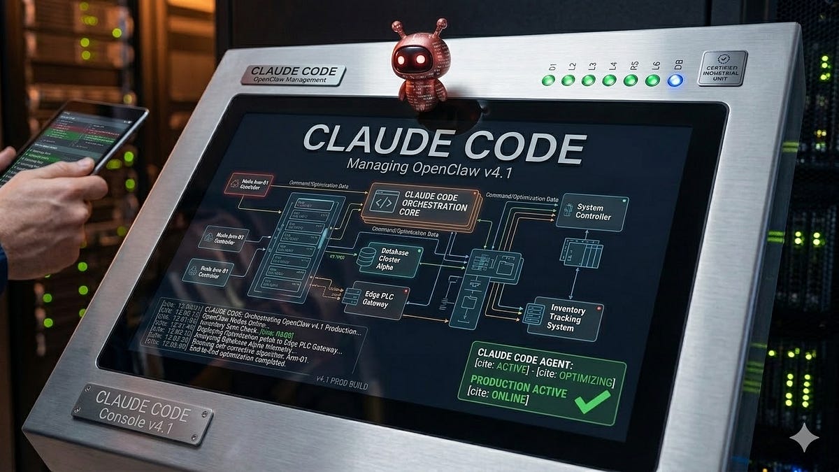Managing OpenClaw with Claude Code - by Rahul Subramaniam