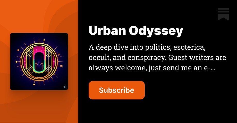 Image for Urban Odyssey | Urban (theofficialurban) | Substack