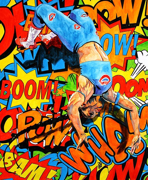 Paintings of Bianca Belair