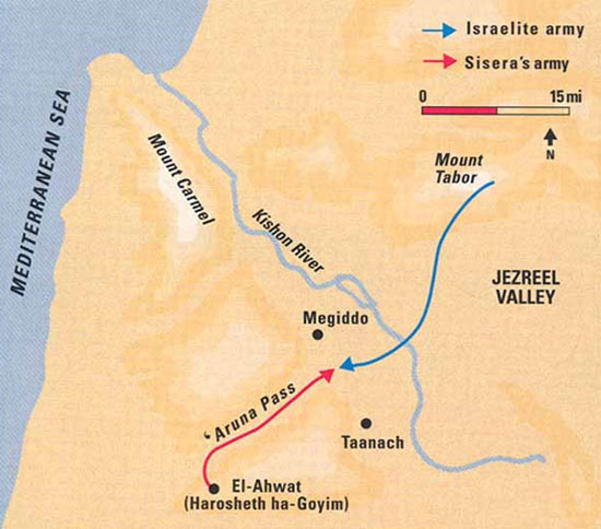 A momentous confrontation. “At Taanach, by Megiddo’s waters A momentous confrontation. “At Taanach, by Megiddo’s waters