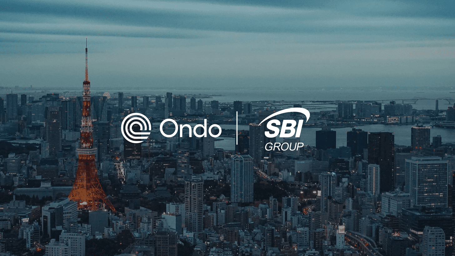 Ondo and SBI Group Partner Ondo and SBI Group Partner