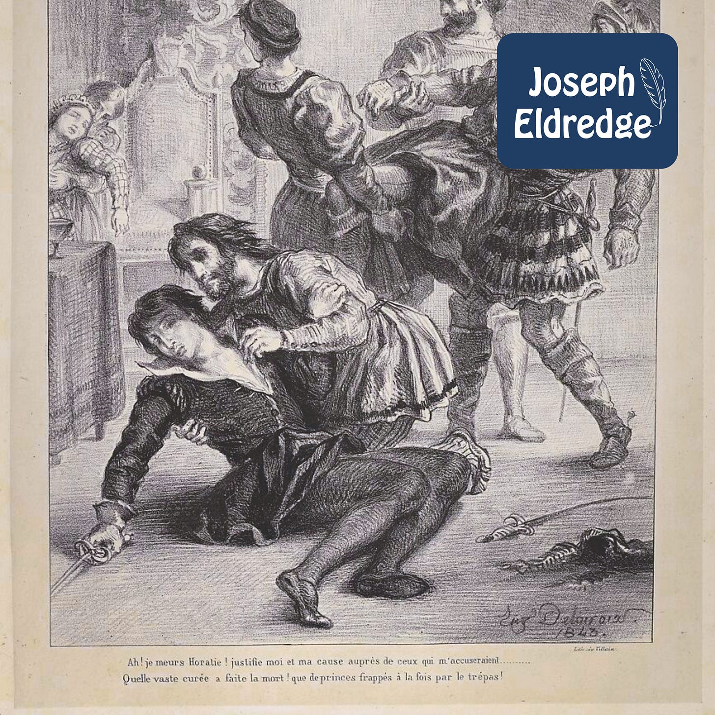 Broadside of “"Horatio, I am dead"”, August 2026