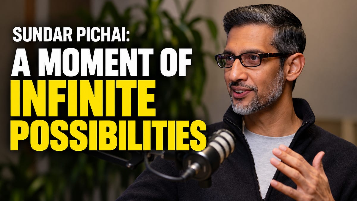 Sundar Pichai: Google's Frontier Imperative, Compute Scarcity Dilemmas, Future AI Products and Businesses