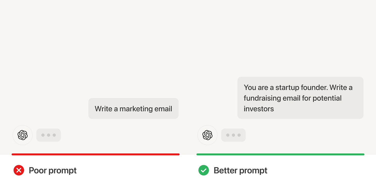 how to write better ai prompts smart prompting tips for gpt ai prompt guidelines for beginners improving ai results with clear prompts writing effective prompts for chat-based ai ai brainstorming techniques for designers how to use ai for problem-solving the role of context in ai prompting practical examples of ai prompts refining prompts for better ai output using constraints in ai prompts specific vs vague prompts in ai ai tools for faster ideation saving reusable ai prompts for productivity best practices for writing ai prompts experimenting with ai prompting techniques mixing prompt types for smarter results writing prompts for instructional and conversational ai assigning roles to ai for tailored outputs zero-shot, one-shot, and few-shot prompts explained how to write better ai prompts smart prompting tips for gpt ai prompt guidelines for beginners improving ai results with clear prompts writing effective prompts for chat-based ai ai brainstorming techniques for designers how to use ai for problem-solving the role of context in ai prompting practical examples of ai prompts refining prompts for better ai output using constraints in ai prompts specific vs vague prompts in ai ai tools for faster ideation saving reusable ai prompts for productivity best practices for writing ai prompts experimenting with ai prompting techniques mixing prompt types for smarter results writing prompts for instructional and conversational ai assigning roles to ai for tailored outputs zero-shot, one-shot, and few-shot prompts explained