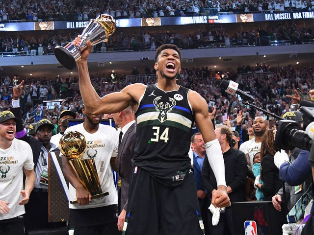 Giannis wins Finals MVP after 50-point Game 6 performance | theScore.com