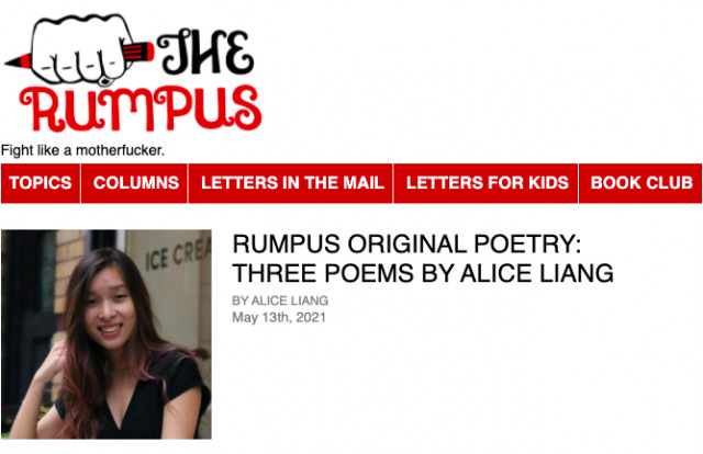 The Rumpus feature