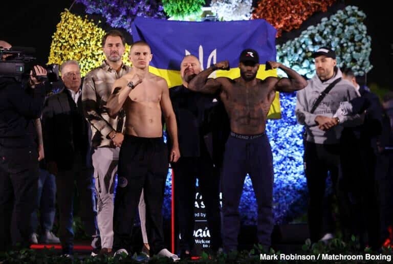 Image: Serhii Bohachuk 153.1 vs. Ishmael Davis 153.6 - Weigh-in Results