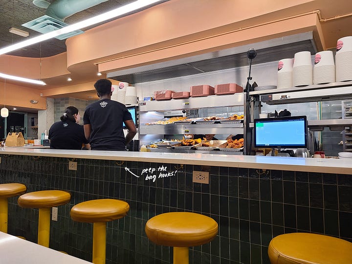 Honeymoon Chicken interior