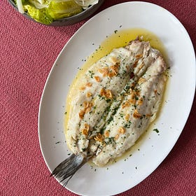 Simple, amazing Basque-style fish
