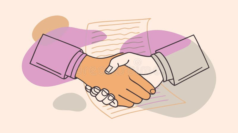Successful Business Partnership Handshake Agreement Deal Concept ...