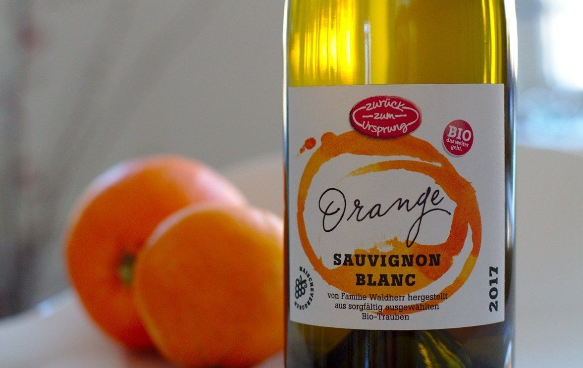 Hofer Orange Sauvignon Blanc 2017 from Waldherr
