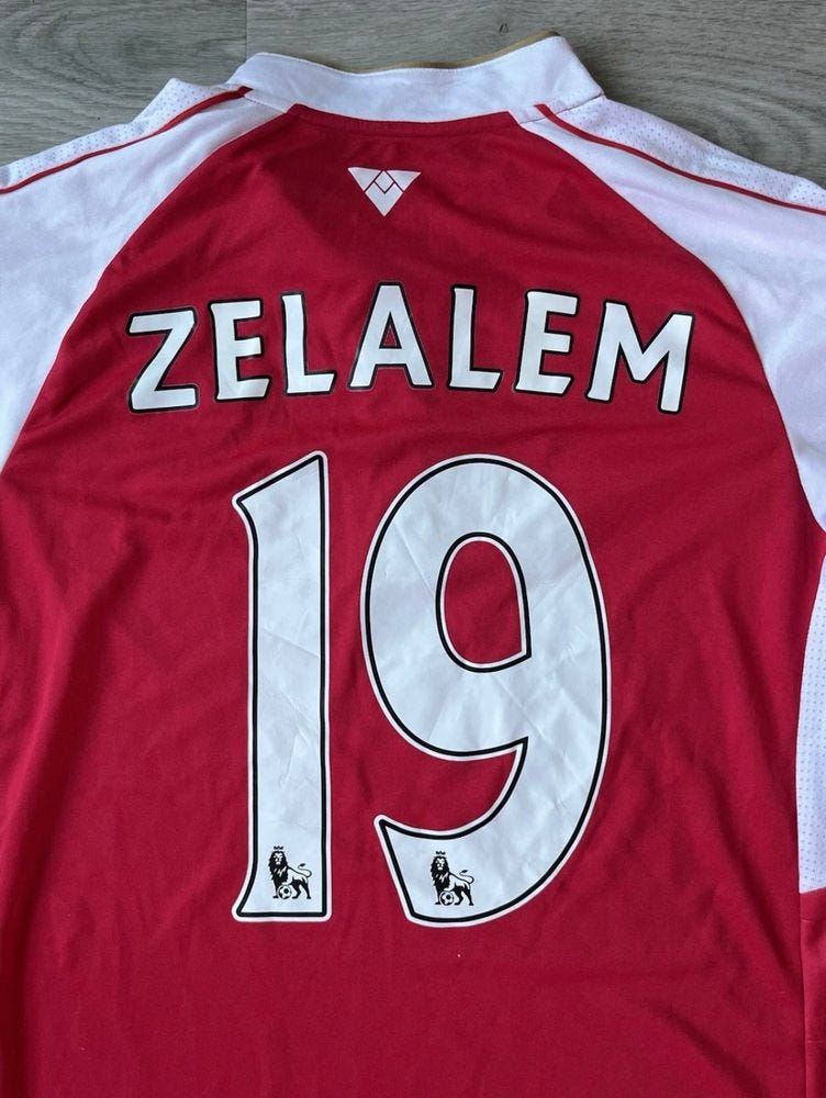 My knock-off Zelalem jersey, confirmed to be a knock-off by the man himself.