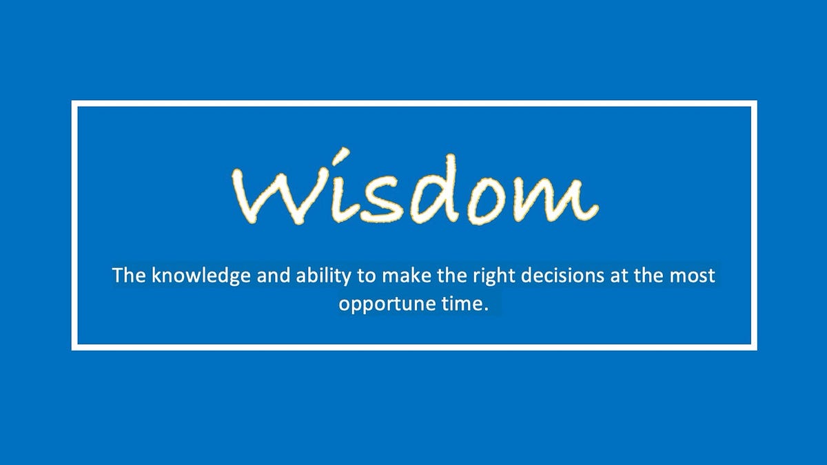 Wisdom