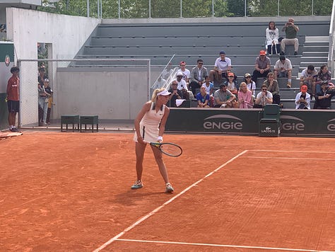 Ksenia Efromova and Daphnée Mpetshi Perricard won, but not Moise Kouame.