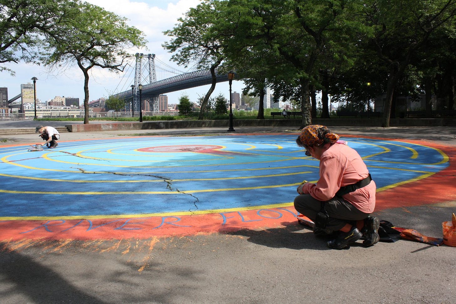painting with Andrew and Paul Yanchyshyn, 2012