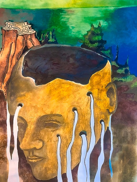 Brain Bleeding Logic Tapestry by James Huntley - Fine Art America