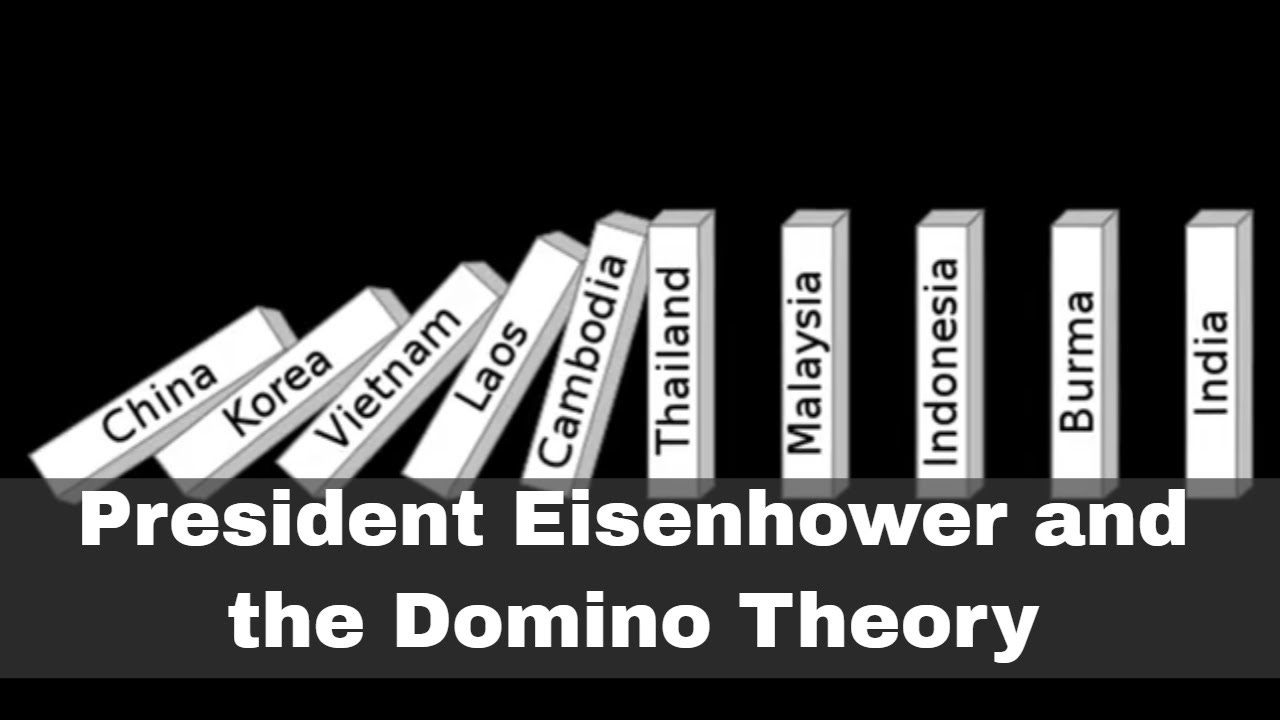 7th April 1954: President Eisenhower first described the ‘domino theory’ of  the spread of communism
