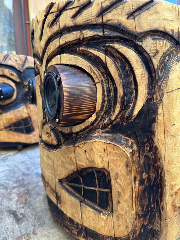 tiki speaker detail