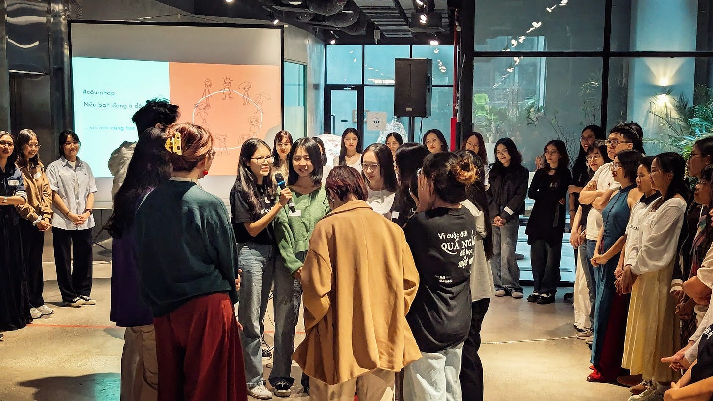May be an image of 12 people and crowd
