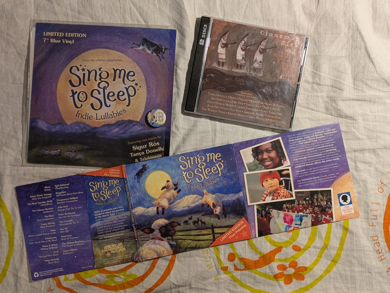 Sing Me to Sleep CD/7 + Cinnamon Girl
