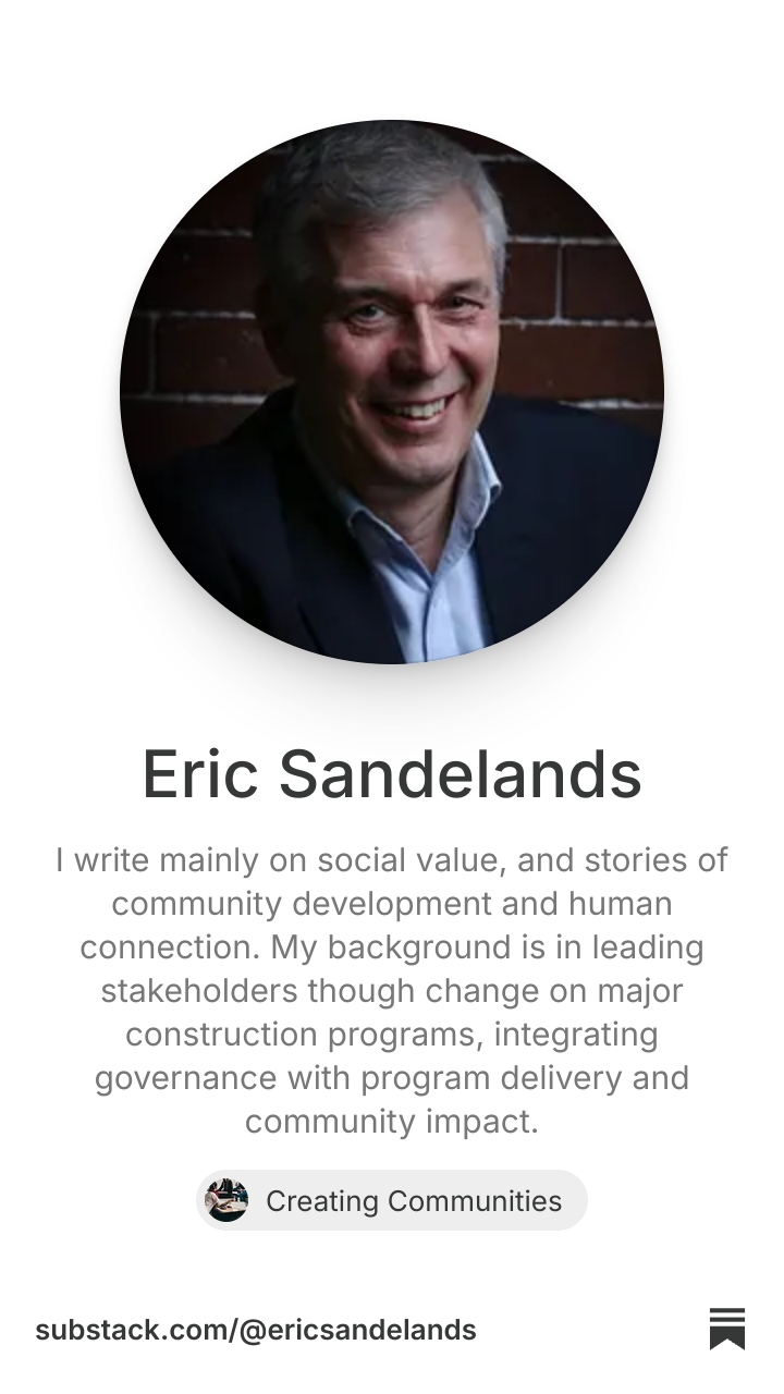 Eric Sandelands | Substack
