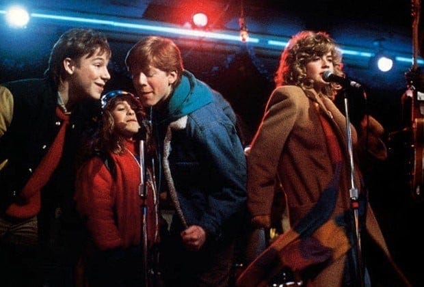 The "Babysitting Blues" scene in Adventures In Babysitting