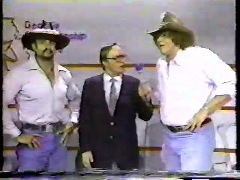 Harley Race, Ted Dibiase & Steve O, Jimmy Snuka & Terry Gordy